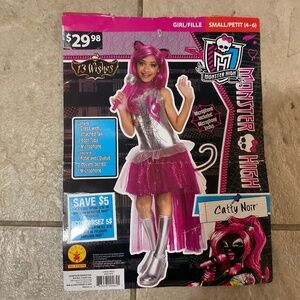 Monster High Halloween Costume, Girls Size small